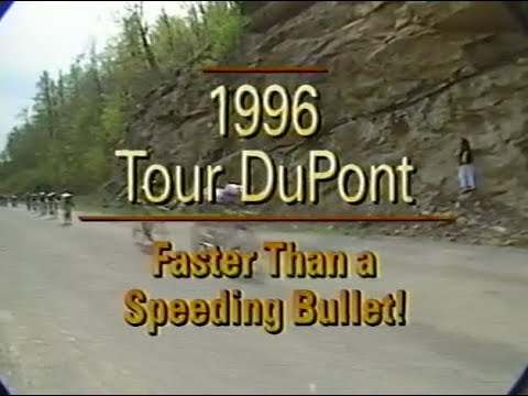 1996 Tour DuPont with Phil Liggett