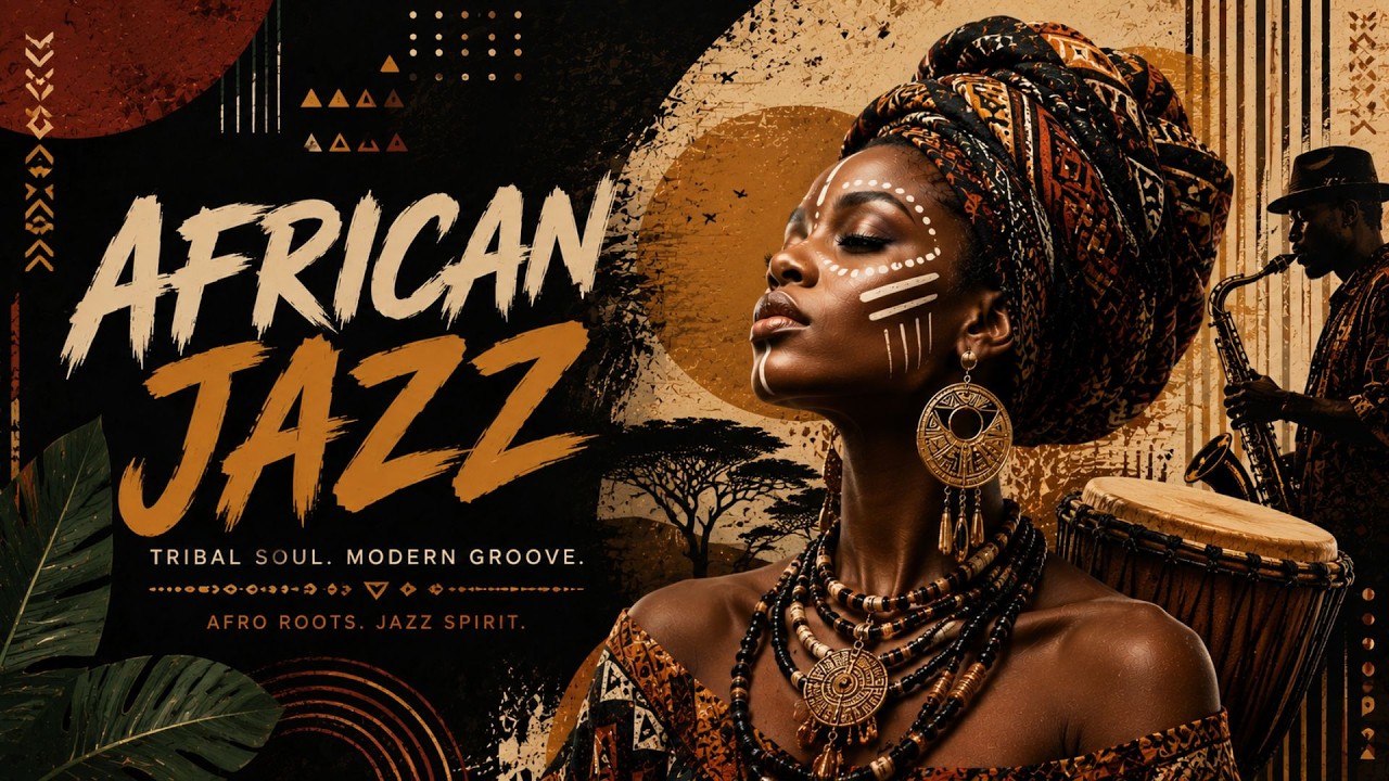 Afro House Jazz Mix | Midnight Rhythms & Deep Afro Vibes