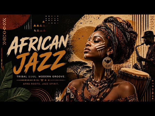 Afro House Jazz Mix | Midnight Rhythms & Deep Afro Vibes SDDEFAULT Thumbnail
