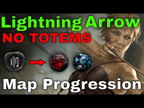 🏹 Lightning Arrow Deadeye League Starter Build - Atlas Map Progression Guide [3.22 PoE SSF]