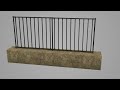 Zurich Poly-Steel Fence Kit Assembly and Installation