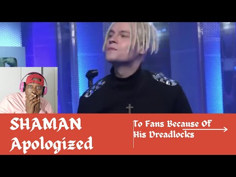 SHAMAN APOLOGIZED!! Виноват сам SHAMAN раскаялся перед фанатами из за дредов#reaction #shaman #diana
