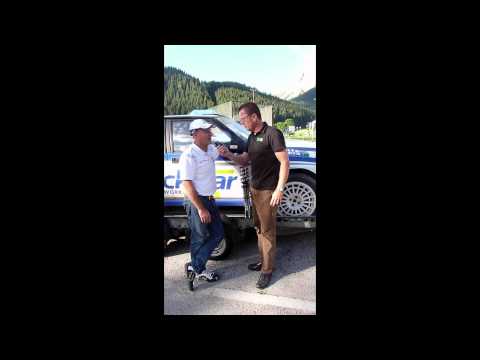 Interview with Miki Biasion at his event Amiki Miei