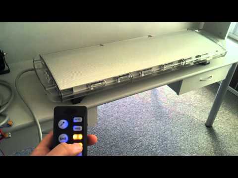 Reprogrammed F912 lightbars