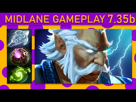 ⭐Zeus 20+ Kills! Mid Gameplay 7.35b - Dota 2 Top MMR