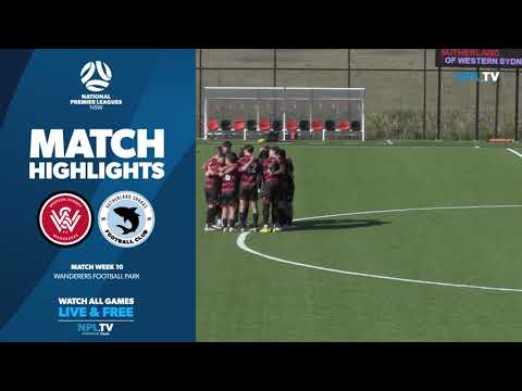 NPL NSW Men's Round 10 Fixture – Western Sydney Wanderers v Sutherland Sharks