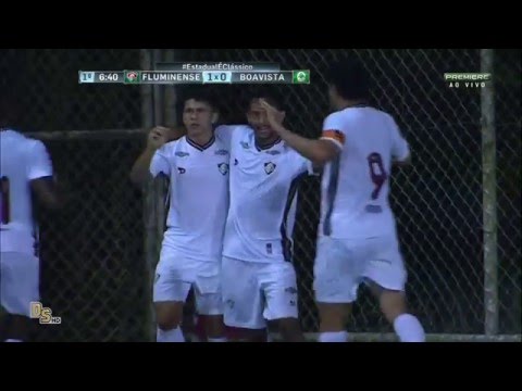 Gols Boavista 0 x 3 Fluminense - Taça Guanabara 2016