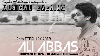 Ali Abbas Mesmerizes Muscat Audience on 24 Feb 201