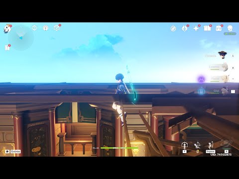 Glitching out of northland bank in Genshin Impact