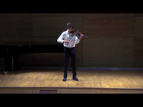 Paganini Caprice No.23 Op.1 performed by Roberts Balanas