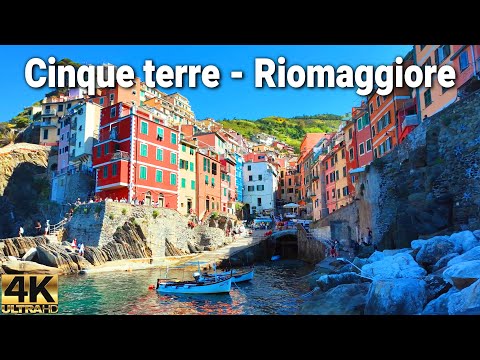 Walking Through Paradise: Cinque Terre Riomaggiore in 4K