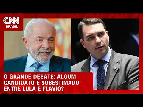 Flávio x Lula: Algum candidato é subestimado? | O GRANDE DEBATE