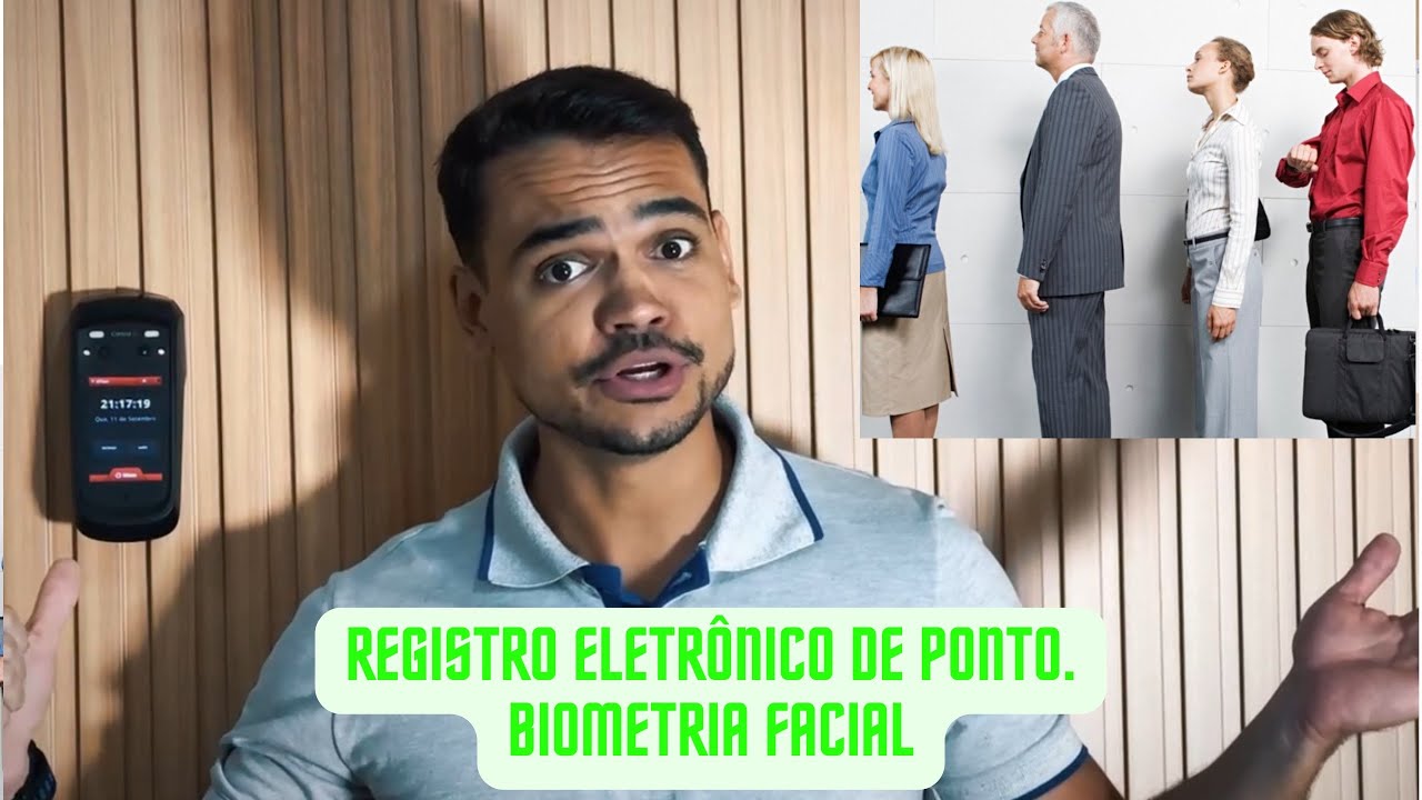 REGISTRO DE PONTO ELETRÔNICO UTILIZANDO A BIOMETRIA FACIAL!