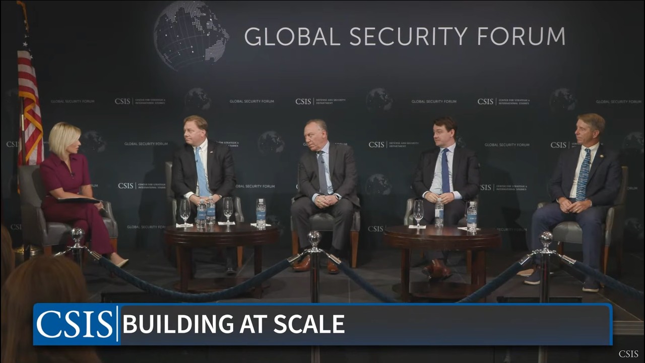 Building at Scale: Reforming the Defense Industrial Base | 2026 Global Security Forum