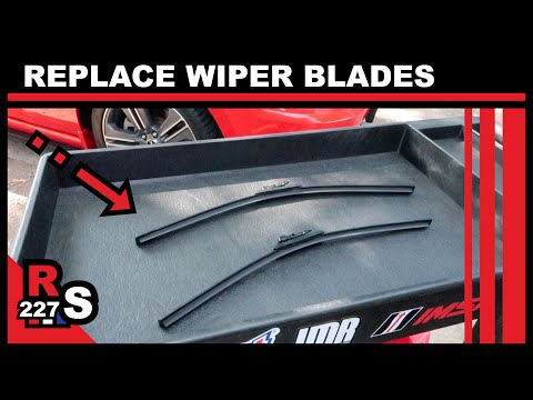 How to Remove and Install Windshield Wiper Blades (2010-2014 Mustang)