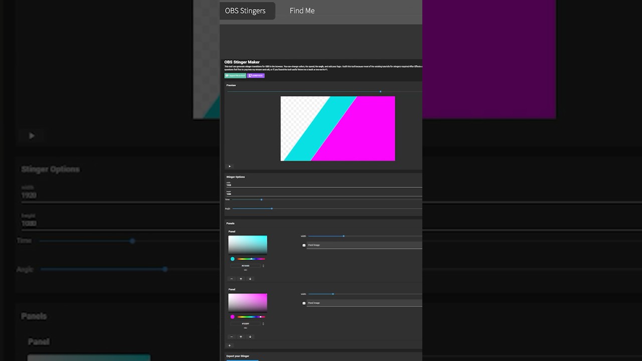 Free and easy stinger animation transitions for OBS thanks to LordTocs.net! #obsstudio #stingers