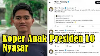 Download lagu Koper Kaesang Nyasar di Batik Air, Anak Presiden Lho Itu! mp3