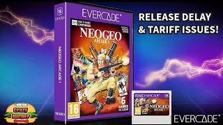 NEO GEO Arcade 1 Release Delay & US Distribution Issues Caused By Unclear Tariff Charges..