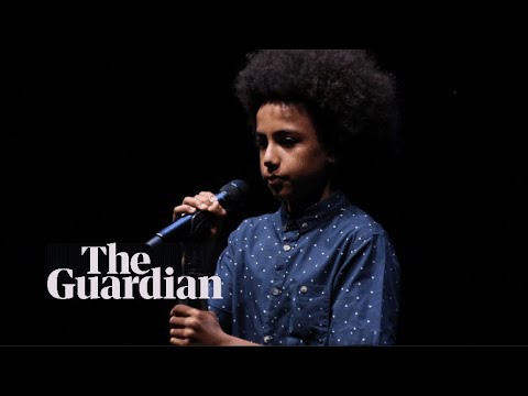 Solli Raphael, 12, becomes youngest winner of Australian Poetry Slam
