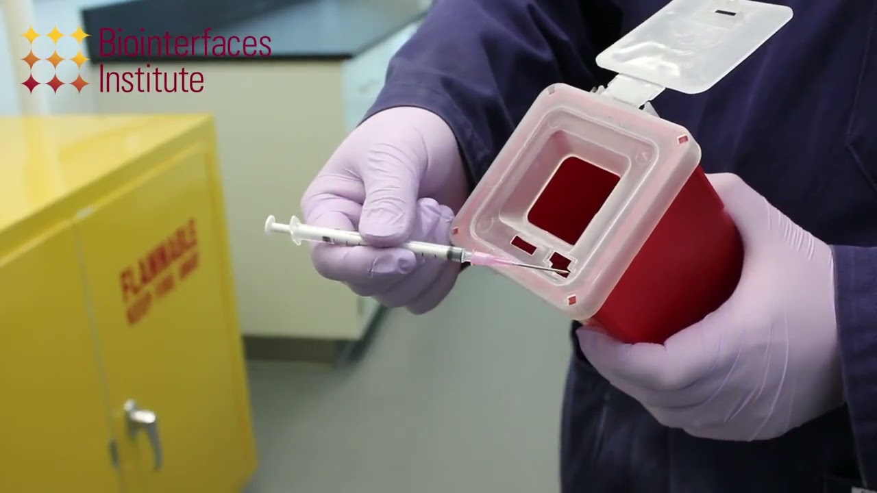 Safely Handling Sharps
