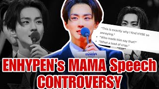 Download lagu ENHYPEN’s MAMA Speech Sparks Backlash After Bang Si Hyuk Mention mp3