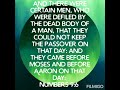 Precepts On Keeping Passover