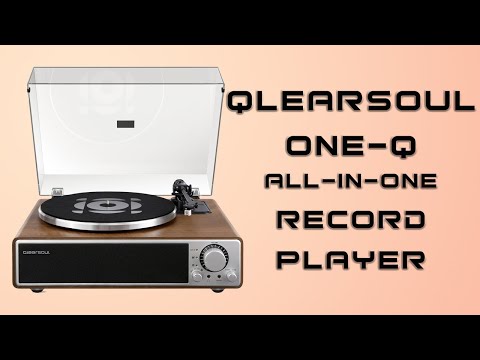 Qlearsoul ONE-Q Record Player Revolutionizes The Music Lovers' Experience!