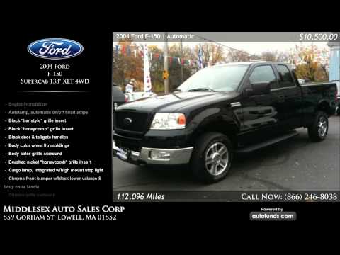 Used 2004 Ford F-150 | Middlesex Auto Sales Corp, Lowell, MA - SOLD