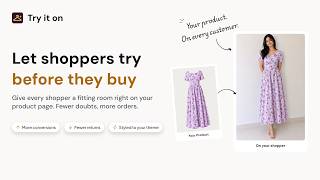 AI Virtual Try-On for Shopify Stores | Try It On Demo