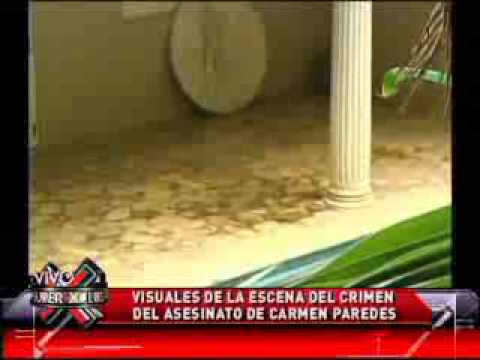 SuperXclusivo 7/17/12 - Recreación del asesinato de Carmen Paredes 1/2