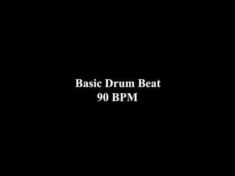 Basic Drum Beat Track/Metronome 90 BPM