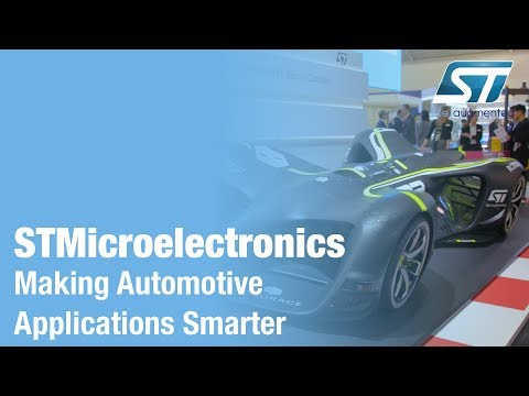 STMicroelectronics making automotive applications smarter (Electronica 2018)