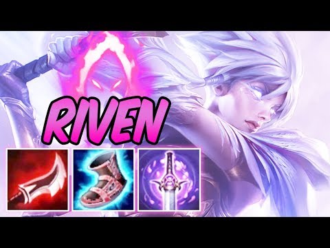 FULL LETHALITY DARK HARVEST DAWNBRINGER RIVEN MID | New 40% CDR Build & Runes | League of Legends