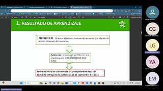 Sesión 2  Informe de perfiles en una organización  GA3 210201052 AA2  EV01  Septiembre 17 a las 830p