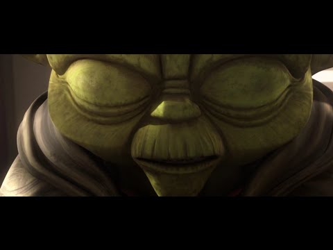 Yoda hears Qui-Gon Jinn Star Wars the Clone Wars S6 Ep11