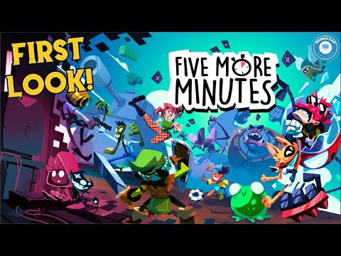 FIVE MORE MINUTES | Retro Gaming-Inspired Roguelike Deckbuilder | Impressions
