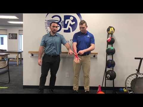 Radial nerve glide to help with nerve tension and pain in arm