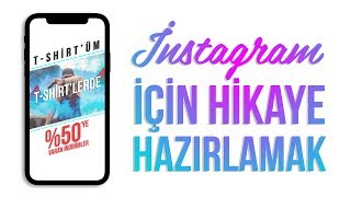 İNSTAGRAM İÇİN HİKAYE HAZIRLAMA - Photoshop Dersleri