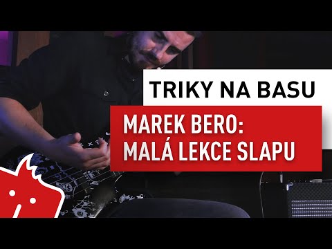 TRIKY NA BASU - Marek Bero - Funky slap - lekce baskytary (noty + taby)