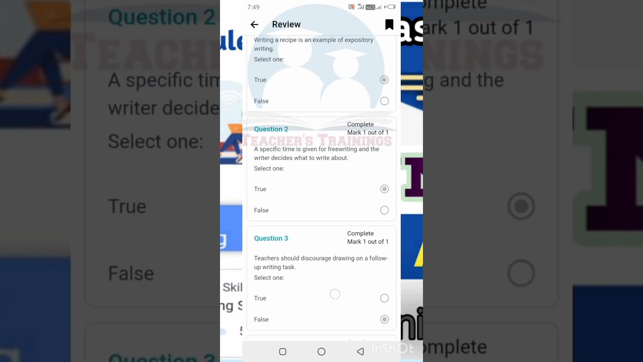 EaSTE | Module 4 | Unit 3 | Quiz Answers | QAED App #easte #module4 #unit3 #quiz3 #qaed