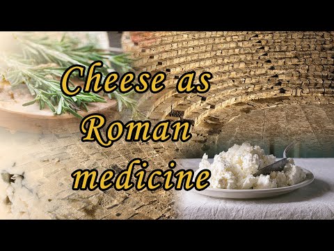 Was cheese a health food in ancient Rome?