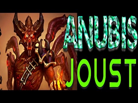 THAT DAMAGE IS CRAZY! | SMITE | Anubis Joust Gameplay | ANUBIS "DEMONIC PACT SKIN!!!!