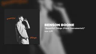 Benson Boone - Beautiful Things (Piano Instrumental) [Official Audio]