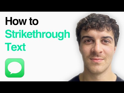 How To Strikethrough Text In Imessage On Iphone (Ios 18) (2025 Guide)