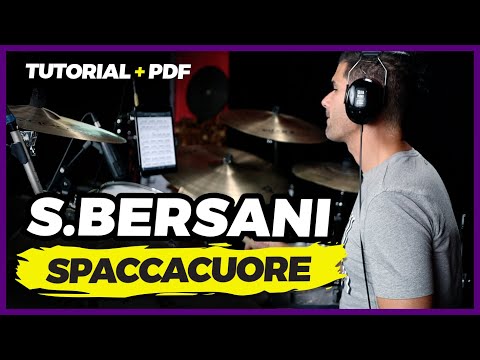 SPACCACUORE Lezione di Batteria + PDF (Samuele Bersani)