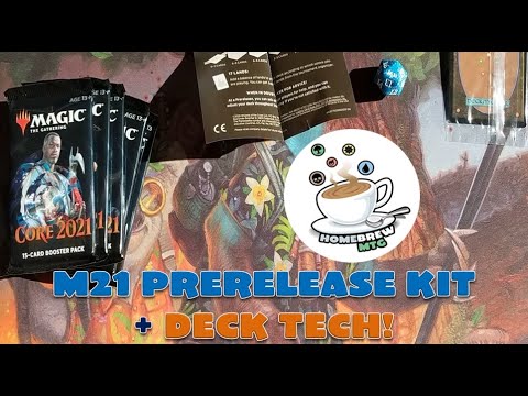 M21 Prerelease Kit Opening + Deck Tech I Homebrew MTG