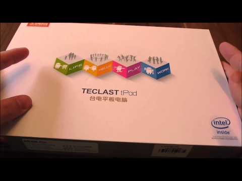 Teclast X98 Pro Tablet unboxing (Dual-Boot) Windows 10 + Android 5.1 deutsch