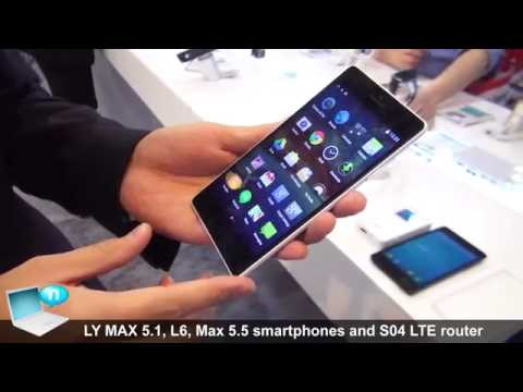 LY MAX 5 1, L6, Max 5 5 smartphones and S04 LTE router