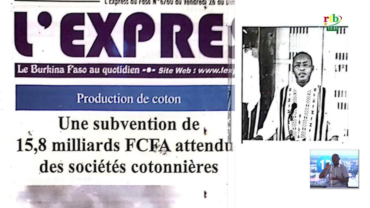 RTB - JT de 13H du 26 juin 2026
