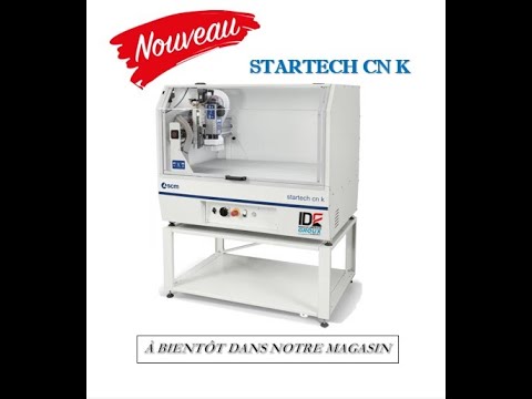 Nouveau startech cn k | Le centre d'usinage CN 3 axes